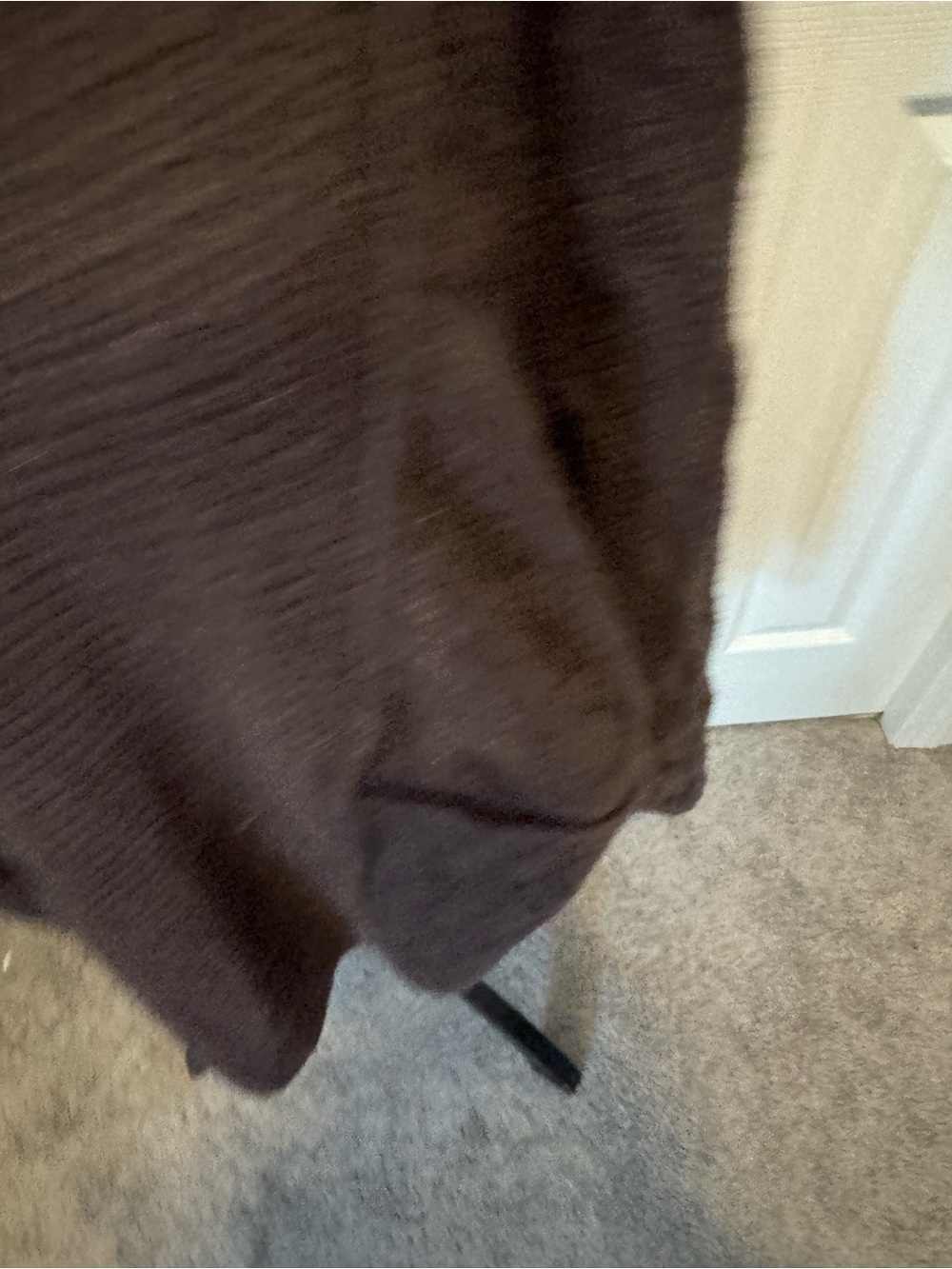 Oversized Free People Cable-Knit Crew Sweater in Brown - Picture 6 of 16